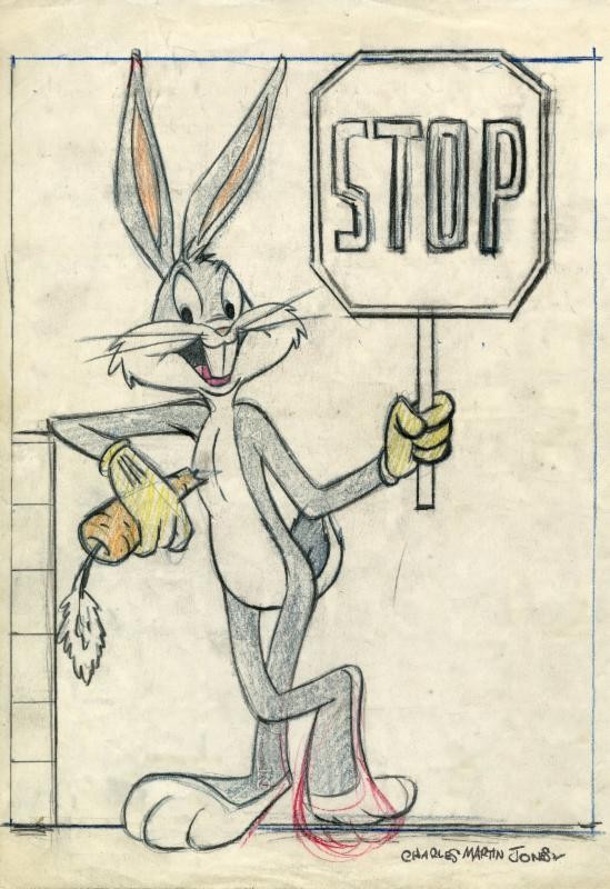 Chuck Jones Bugs Bunny: Stop on the Lot